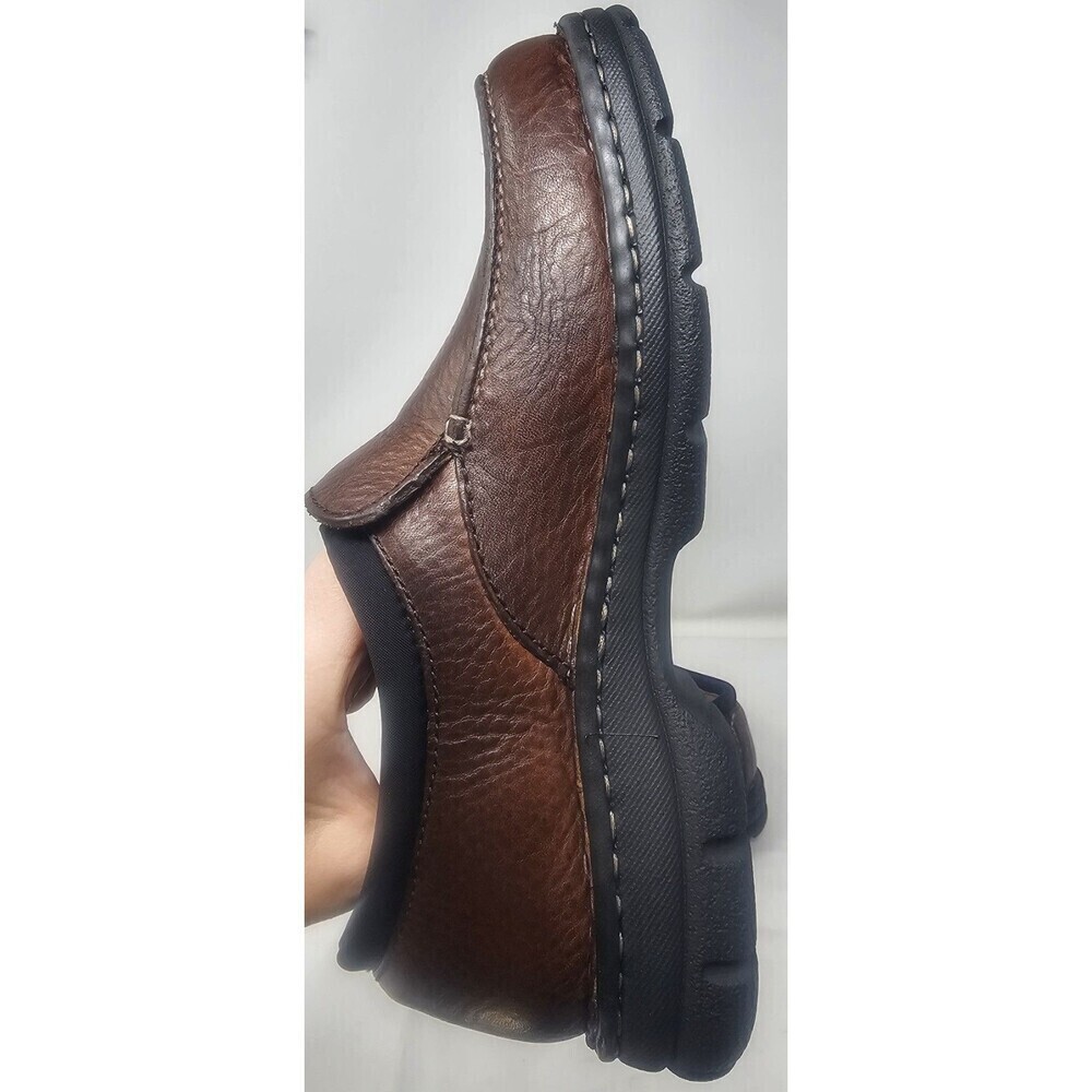Wolverine Women's Brown Dana Mock Toe Slip-On Briar Shoes 6242 Leather Size 6.5M - Picture 5 of 13